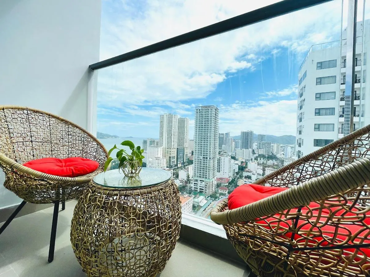 Apartamento 2608 - Luxury Apt Sea View Marina Suites Full Option Nha Trang