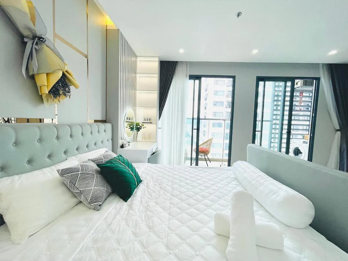2608 - Luxury Apt Sea View Marina Suites Full Option Nha Trang Apartamento
